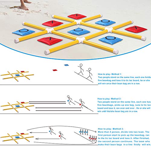 Giant Tic Tac Toe Game Outdoor Indoor for Family