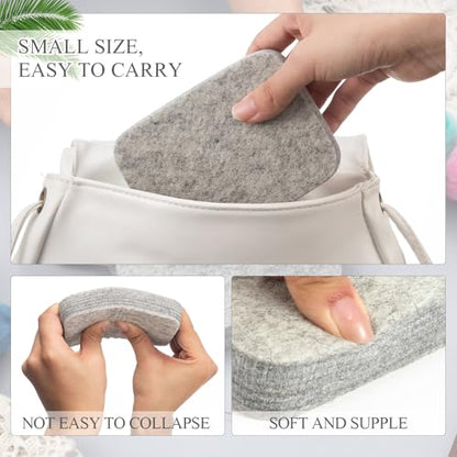 2 Pcs Needle Felting Pad Needled Felting Mat Wool Supplies Thick Firm Base Woolen Block for Beginners Crochet Knitting Projects Kit Tool (2 Count)