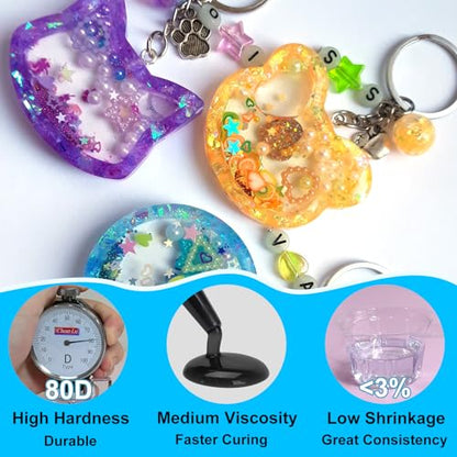 UV Resin Kit 8 (8.4658 Ounce)