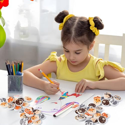 Woodland Animals Mini Eraser for Kids Back to School Gifts 60P Cute Animal Hedgehog Bear Assortment Novelty Pencil Erasers Bulk Stationery for Classroom Reward Birthday Party Goodies Fillers (60 Count)