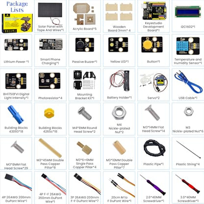 DIY Solar Tracking Electronic Kit for Arduino