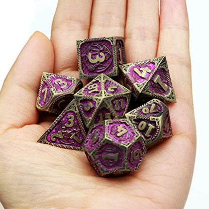 Metal DND Dice Set