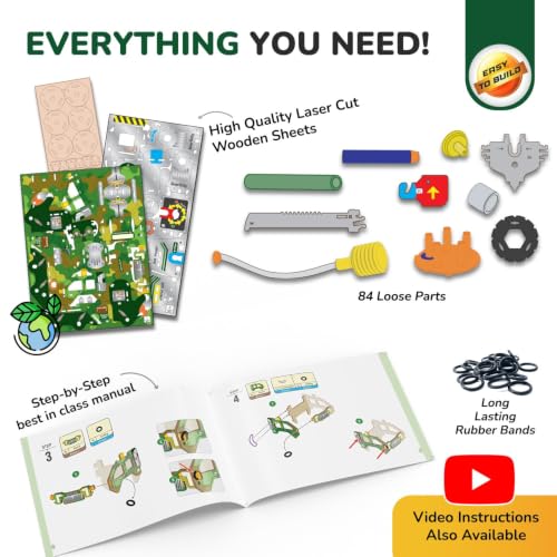 DIY Military Vehicle Truck Toy for Kids 8