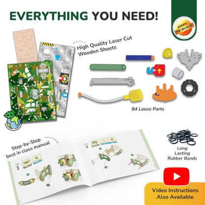 DIY Military Vehicle Truck Toy for Kids 8