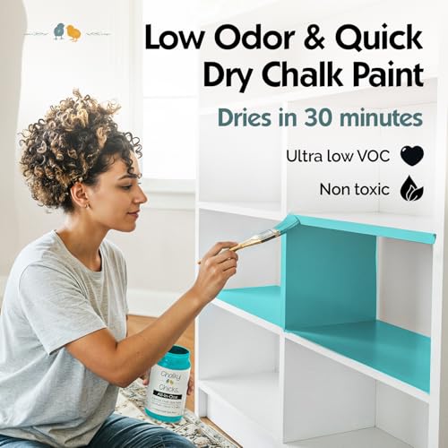 Finish Mermaid 8 Fl Oz Chalk Paint for Furniture All in One