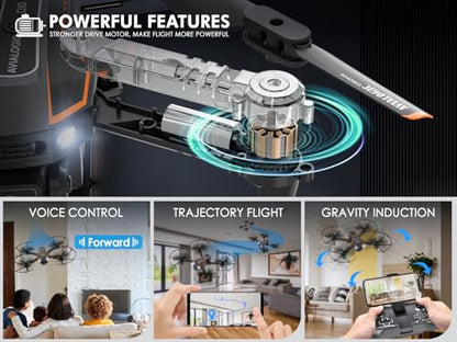 Mini Drone with Camera for Kids