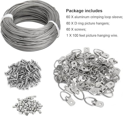 Picture Hanging Wire Kit