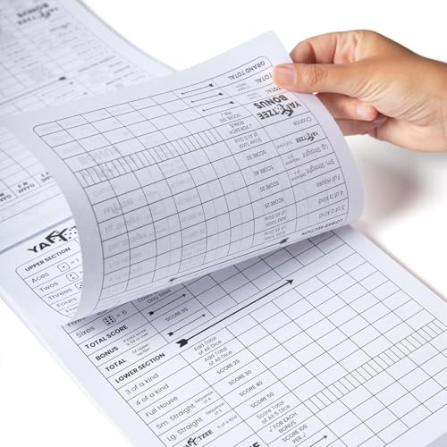 Perforated Score Pads for Yahtzee (2 Count)