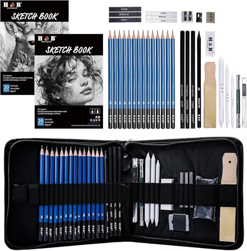 36 Pack Drawing Set Sketch Kit