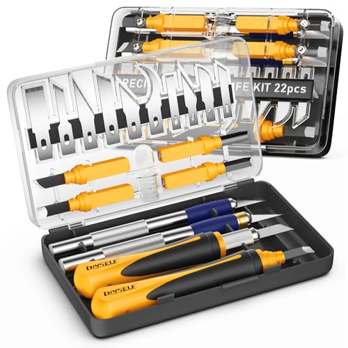 22 PCS Exacto Knife Set