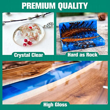 Epoxy Resin Crystal Clear (128 Fl Oz)