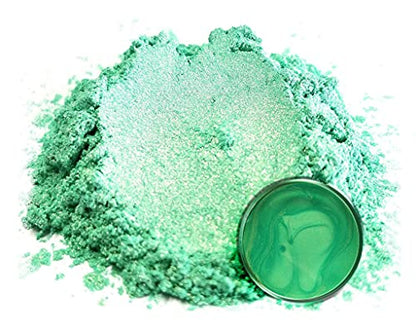 Premium Green Mica Powder Pigments