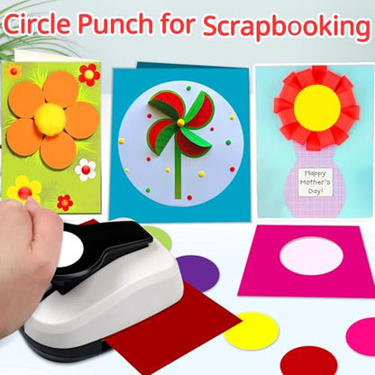 Circle Punch Hole Puncher for Crafts