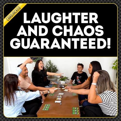 CARDJACKED Fun Card Game for Families