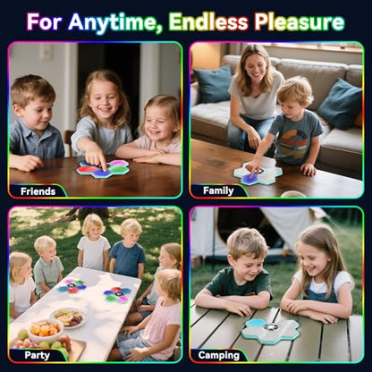 Light Up Memory Game Handheld Electronic Toys with Lights and Sound Effects