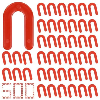 500 Pcs Horseshoe Shims U Shape Plastic Shims Tile Spacers 1