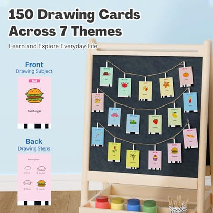 Drawing Robot for Kids with 150 Cards