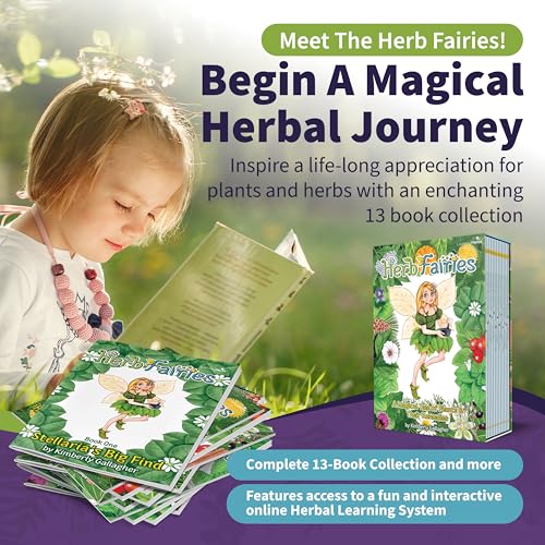Herb Fairies 13 Plant Story Books Set (13 Count)