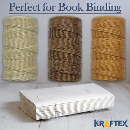 Waxed Thread 3X Wax Thread (195 Foot)
