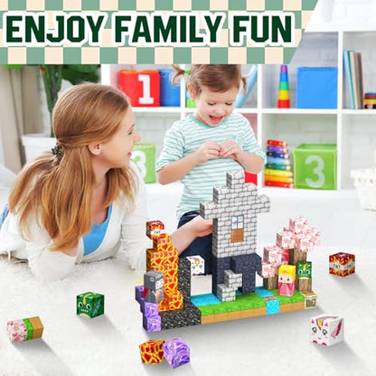 100PCS Magnetic Blocks (100 Count)
