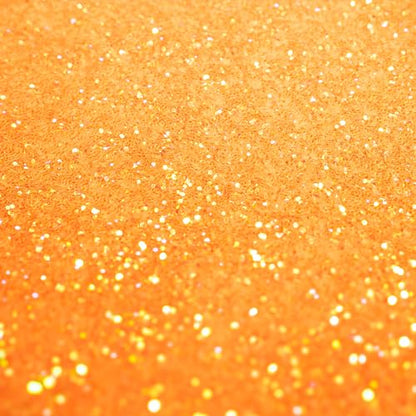 Craft Glitter Fluorescent Orange 100g Fine Glitter (3.5 Ounce)