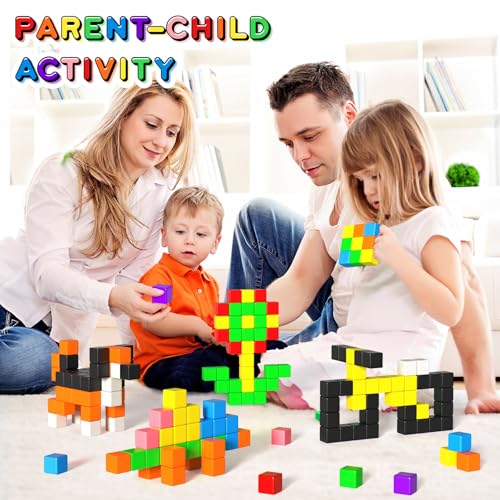 54 PCS Magnetic Blocks (54 Count)