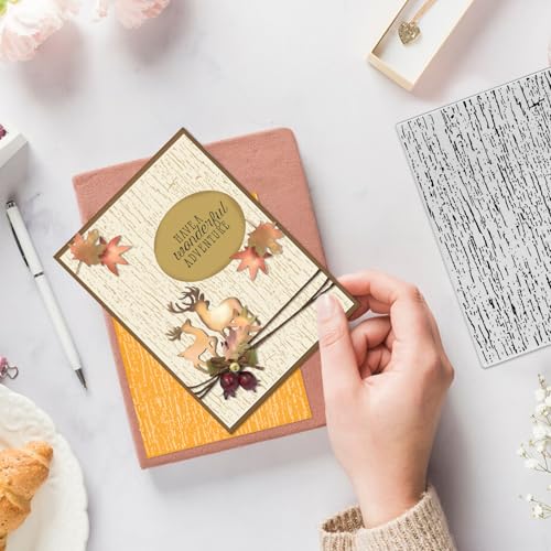 3D Textured Embossing Folders for Card Making