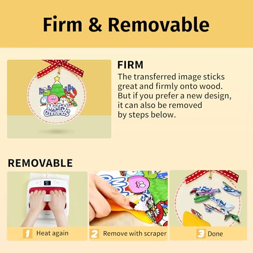 Printable Heat Transfer Paper for Wood (30 Ounce)
