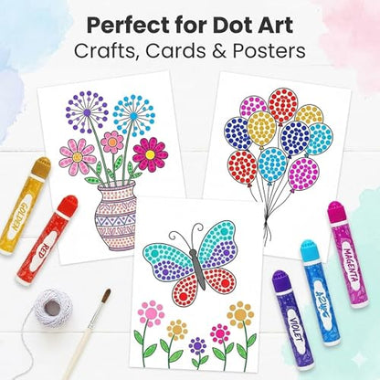 15 Colors Dot Markers (15 Count)