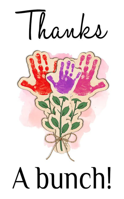 DIY Mothers Day Handprint Art (3 Count)