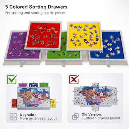 Tilting Puzzle Board with 2 (1000 Count)