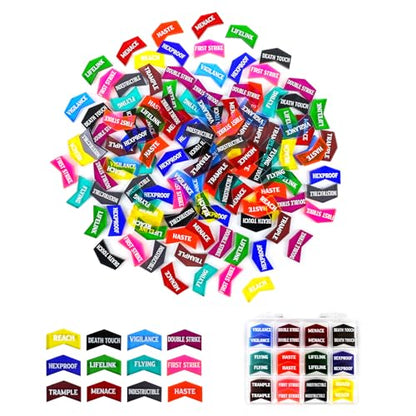 122PCS MTG Keyword Tokens & Dice & Life Counter Set for Magic Card