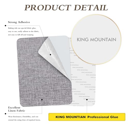 Coarse Linen Repair Patches
