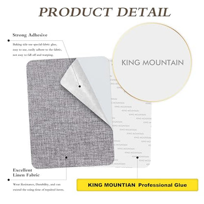 Coarse Linen Repair Patches
