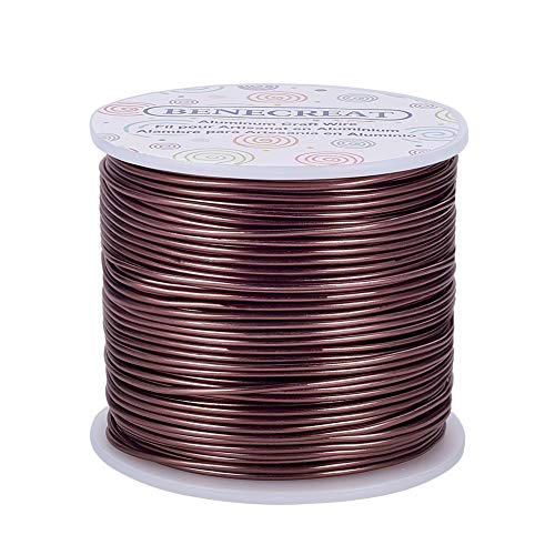 15 Gauge 220FT Aluminum Wire Anodized Jewelry Craft Making Beading Floral Colored Aluminum Craft Wire (220 Foot)