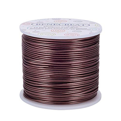 15 Gauge 220FT Aluminum Wire Anodized Jewelry Craft Making Beading Floral Colored Aluminum Craft Wire (220 Foot)
