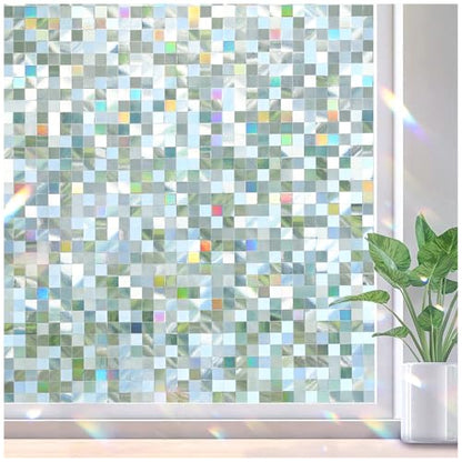 Stained Glass Window Privacy Film (12.92 Sq Ft)