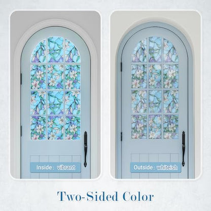 Stained Glass Window Privacy Film (9.58 Sq Ft)