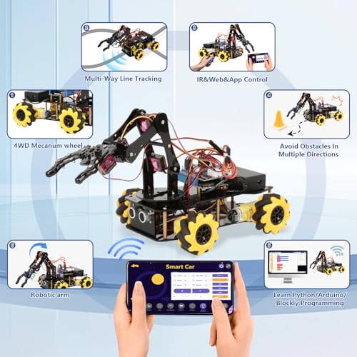 Robot Arm Expansion Pack Smart Car Starter Kit