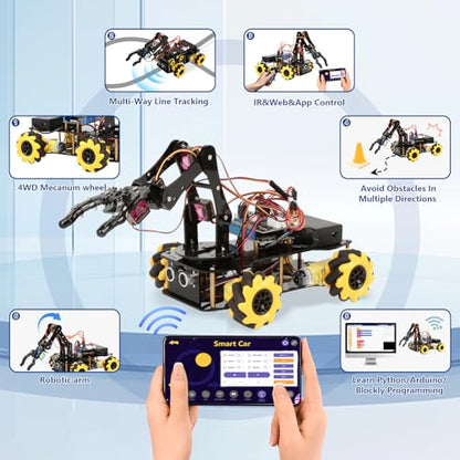 Robot Arm Expansion Pack Smart Car Starter Kit