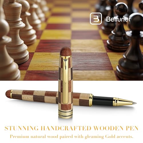 Luxury Wood Ballpoint Pen Writing Set