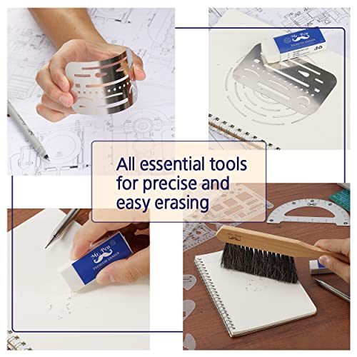 Professional Drafting Tools & Geometry Set with Case