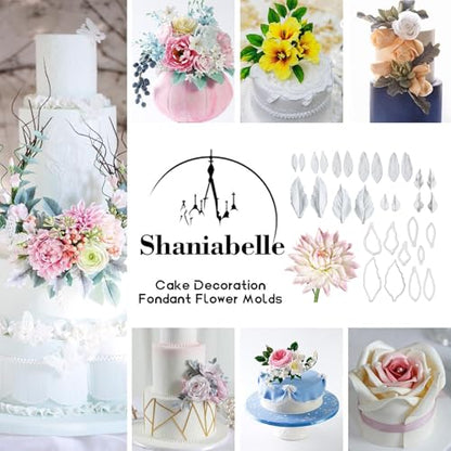 Professional Flower Fondant Mold Set