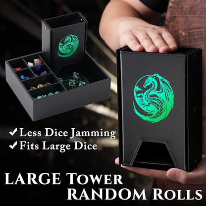 All-in-One Game Roamer - Dice Tray & Tower for DND and RPG