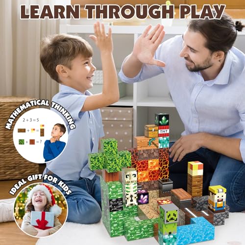 Magnetic Building Blocks Set