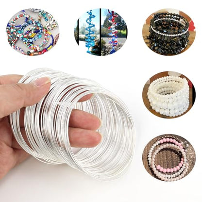 200 Loops Memory Steel Wire for Jewelry Making Supplies