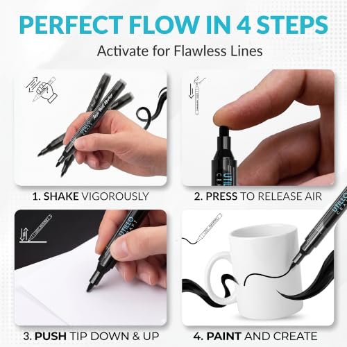 Black Paint Pen (8 Count)