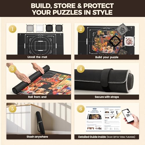 1500 Pieces 46" x 26 "Puzzle Mat Roll Up (1500 Count)
