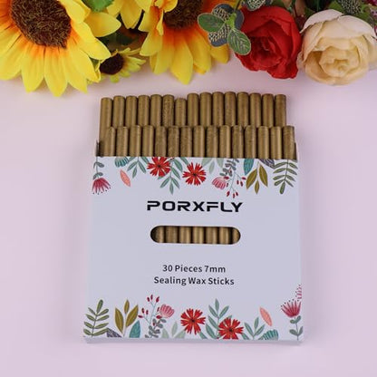 30 Pieces 7mm Sealing Wax Sticks for Glue Gun
