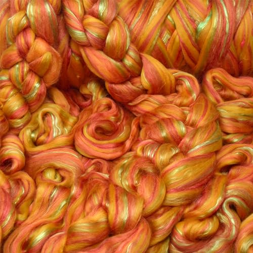 Merino Silk Luxe Tonal Designer Blend. Superfine Merino